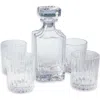 Bey-berk Elysian 6-piece Bar Set In Clear