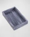 Bey-berk Ezra Carrera Genuine Marble Guest Towel Tray