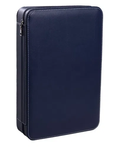 Bey-berk Francis Blue Travel Case