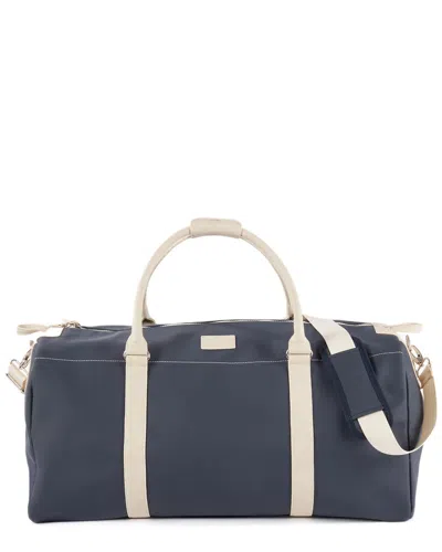 Bey-berk Glasgow Duffel In Navy