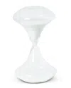 Bey-berk Hand Blown 45 Minute Sand Timer In White
