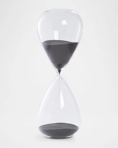 Bey-berk Hand-blown 90-minute Crystal Sand Timer Hourglass