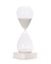 Bey-berk 90-minute Hourglass Sand Timer In White