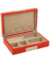 Bey-berk Lacquered Wood Valet Box