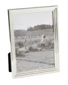 Bey-berk Lance Silver-plated 5x7 Picture Frame In Silver