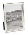 Bey-berk Lance Silver-plated 8x10 Picture Frame In Silver