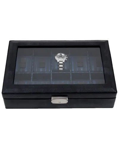 BEY-BERK BEY-BERK LEATHER 10-WATCH CASE