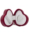 Bey-berk Leather Small Heart-shaped Jewelry Box