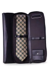 Bey-berk Leather Tie Case In Black