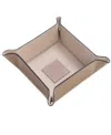 Bey-berk Leather Valet In Brown