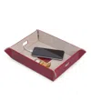 Bey-berk Leather Valet In Red