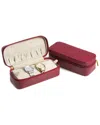 Bey-berk Lizard Watch And Bracelet Case