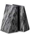 Bey-berk Marble Grey Zebra Bookends