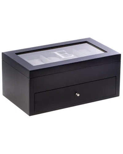 Bey-berk Matte Black Wood 20 Watch Box