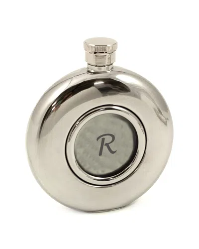 BEY-BERK BEY-BERK MONOGRAMMED 5OZ FLASK