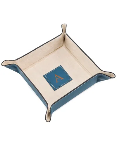 Bey-berk Monogrammed Leather Valet