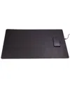 Bey-berk Newton Wireless Charging Desk Blotter