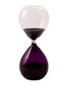 Bey-berk Phillip 60 Minute Purple Sand Timer In Multi