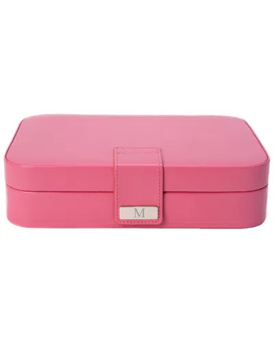 Bey-berk Pink Leatherette 24 Section Jewel Case