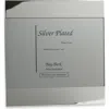 Bey-berk Polished Picture Frame In Silver