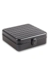 Bey-berk Prague Nine-watch Case In Black