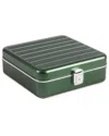Bey-berk Prague Nine-watch Case In Green