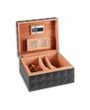 Bey-berk Pyramid Design Humidor In Black