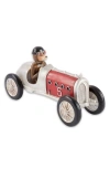 Bey-berk Race Car Dog Decoration In Red Multi