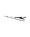 Bey-berk Rhodium Plated Tie Bar
