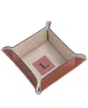 Bey-berk Saddle Brown Leather Snap Valet