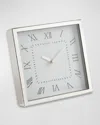 Bey-berk Serpa Large Square Desk Clock
