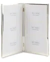Bey-berk Silver-plated Collage Picture Frame For Six 4x6 Photos In Silver