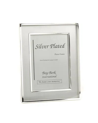 BEY-BERK BEY-BERK SILVER-PLATED FRAME
