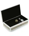 Bey-berk Silver Plated Rectangular Hinged Box
