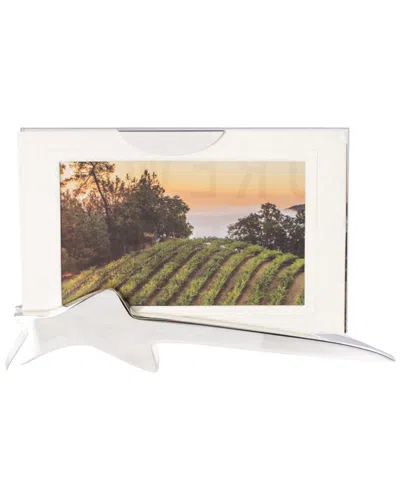 Bey-berk Silver Plated Star Picture Frame