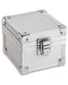 Bey-berk Single-watch Case With Clasp Closure In Grey