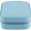 Bey-berk Small Leather Travel Jewelry Case