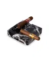 Bey-berk Solid Marble 5" Ashtray In Black