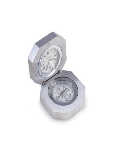 Bey-berk Steel Navigator In Silver