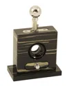 Bey-berk Table Top Cigar Cutter In Brown