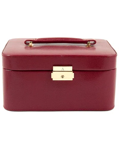 Bey-berk Three-watch Case In Red