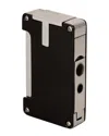 Bey-berk Torch Lighter With Punch Cutter In A Gunmetal And Anodized Case