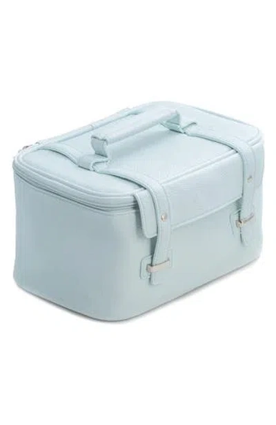 Bey-berk Travel Makeup Case In Blue