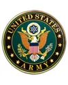 Bey-berk Us Army Sign- Round With Lights In Black