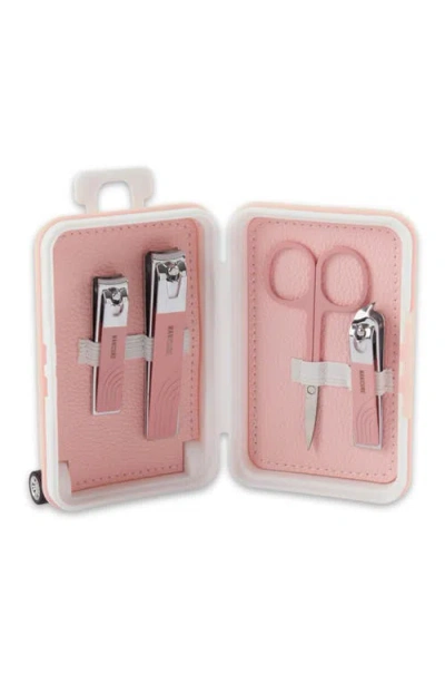 Bey-berk Valise Manicure Set In Multi Color