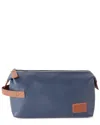 Bey-berk Vienna Toiletry Bag In Navy