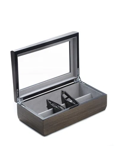 Bey-berk Wood Jewelry Box In Black