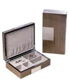 Bey-berk Wood Valet Box In Brown