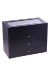 Bey-berk Wood Watch Box In Black