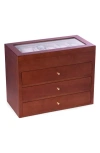 Bey-berk Wood Watch Box In Brown